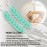 PPHAO - Back Scrubber for Shower - Bath Sponge - Long Loofah - Bath Back Scrubber for Shower for Men - Loofah for Women - Loofah Sponge for Men - 21.5 INCH - Green Loofah - 2 Pack