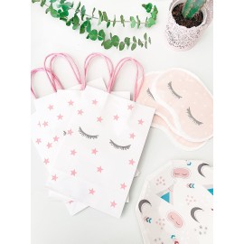 Sleepover Napkins (Set of 16) | Sleepover Paper Nakpins | Sleepover Party Napkins | Teepee Party Decorations | Sleeping mask napkins