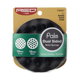 Red by Kiss Dual Sided Twist Sponge Hair Brush (Palm Dual Sided)