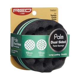 Red by Kiss Dual Sided Twist Sponge Hair Brush (Palm Dual Sided)