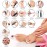 Professional Manicure and Pedicure Tool Kit Professional Exfoliation Foot File Set for Women and Men at Home Or Travel Or Salon to Foot Care (BlackB-30PCS)