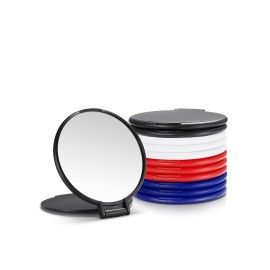 Getinbulk Compact Mirror Bulk, Round Makeup Mirror for Purse, Set of 12 (4-Color), Red,blue,black,white Getinbulk Compact Mirror Bulk, Round Makeup Mirror for Purse, Set of 12 (4-Color), Red,blue,black,white