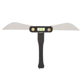 Eyebrow Ruler, Eyebrow Shaper Stencil Stainless Steel SemiPermanent Eyebrow Measuring Tool Eyebrow Makeup Template Ruler Eyebrow Stencil Ruler Sticker( (Level Balance Ruler))