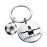 ENSIANTH TV Show Inspired - Futbol Socce- Football Lover Keychain Football Soccer Gift