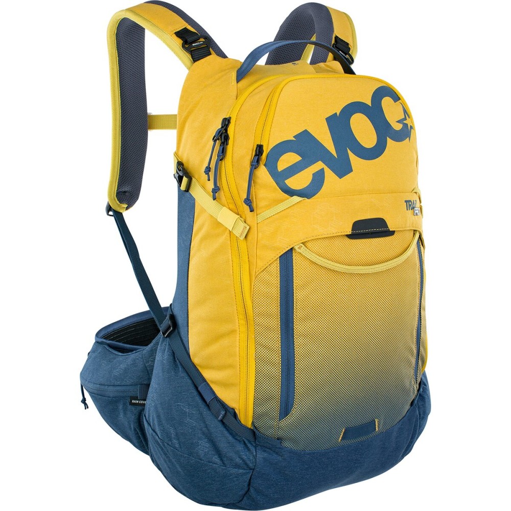 EVOC Trail Pro 26 Protector Backpack Curry/Denim LXL