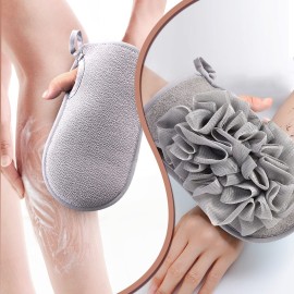 2 Packs Bath Sponge,Sponge Loofah Body Scrubber,Shower Pouf Cleaning Loofah Sponge,Shower Use Sponge for Body Wash Bathroom Men Women