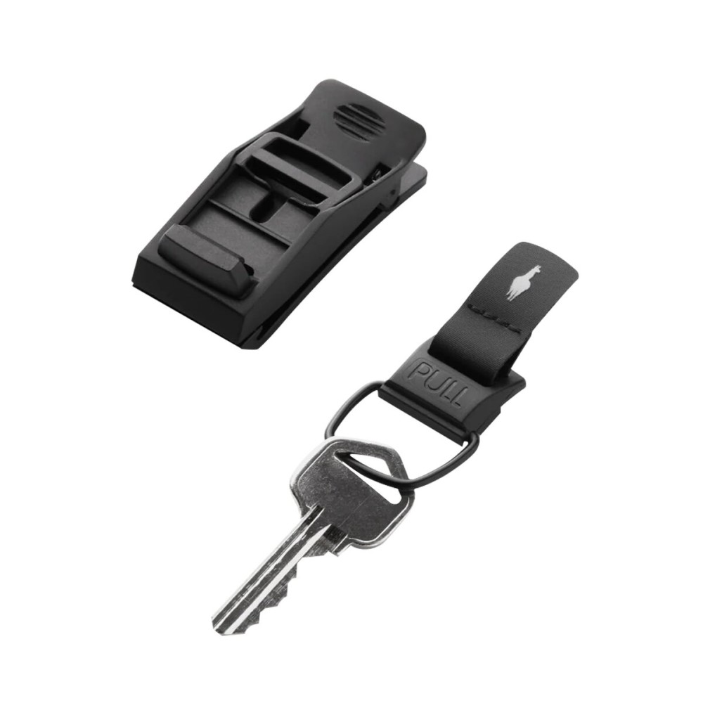 ALPAKA HUB Keychain: Key Organizer with Quick Release System - EDC Tactical Keychain Clip for Belt Backpack & MOLLE - Minimalist Key Holder with Fidlock Magnets - Ideal for Daily Use & Travel