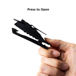 ALPAKA HUB Keychain: Key Organizer with Quick Release System - EDC Tactical Keychain Clip for Belt Backpack & MOLLE - Minimalist Key Holder with Fidlock Magnets - Ideal for Daily Use & Travel