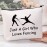 MEIKIUP Fencing Sport Lover Gift Fencing Coach Makeup Bag Who Loves Fencing Travel Zipper Cosmetic Bag (Loves Fencing bag)