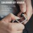 KeyUnity KM06 Keychain Carabiner Clip, Anti-Lost Quick Release Titanium Key Holder, 2 inch Key Organizer Heavy Duty for Men & Women
