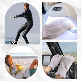 GSAFEME Cotton Gloves for Dry Hands - Fingerless Touchscreen Moisturizing Gloves for Sleeping - Cotton Eczema Gloves for Men and Women, Purple S/M 1 Pair GSAFEME Cotton Gloves for Dry Hands - Fingerless Touchscreen Moisturizing Gloves for Sleeping - Cotton Eczema Gloves for Men and Women, Purple S/M 1 Pair