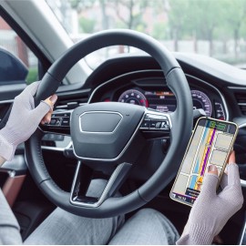 GSAFEME Cotton Gloves for Dry Hands - Fingerless Touchscreen Moisturizing Gloves for Sleeping - Cotton Eczema Gloves for Men and Women, Purple S/M 1 Pair GSAFEME Cotton Gloves for Dry Hands - Fingerless Touchscreen Moisturizing Gloves for Sleeping - Cotton Eczema Gloves for Men and Women, Purple S/M 1 Pair