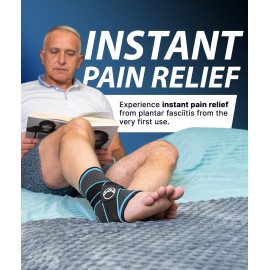 Koprez Plantar Fasciitis Sleeve - Plantar Fasciitis Relief, Plantar Fasciitis Socks, Ankle Compression Sleeve, Ankle Support for Women, Plantar Fasciitis Brace, Ankle Sleeve, Ankle Support Men