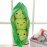 Giant Peas in A Pod Plush Toy Pea Pod Pillow Cute Pea Stuffed Toys Plant Doll Various Sizes (Green Beans,9.8\'\'/25cm)