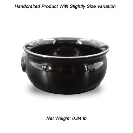 Bicrops Shaving Soap Bowl For Men, Easier to Lather Black