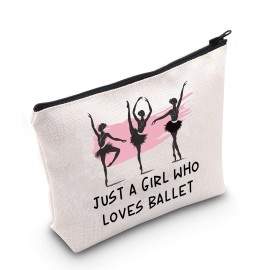 MEIKIUP Ballet Gift Ballet Dancer Makeup Bag Ballet Lover Gift Who Loves Ballet Travel Zipper Cosmetic Bag (Ballet bag) MEIKIUP Ballet Gift Ballet Dancer Makeup Bag Ballet Lover Gift Who Loves Ballet Travel Zipper Cosmetic Bag (Ballet bag)