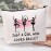 MEIKIUP Ballet Gift Ballet Dancer Makeup Bag Ballet Lover Gift Who Loves Ballet Travel Zipper Cosmetic Bag (Ballet bag)