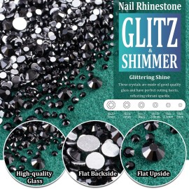 3440PCS 6 Sizes Black and Red Glass Crystal Kit with Pickup Pen + Tweezer Tools for Iridescent Shine Nail Art Manicure Makeup DIY Deco Flatback Round Bead Rhinestone Gem Jewelry Diamond 3440PCS 6 Sizes Black and Red Glass Crystal Kit with Pickup Pen + Tweezer Tools for Iridescent Shine Nail Art Manicure Makeup DIY Deco Flatback Round Bead Rhinestone Gem Jewelry Diamond