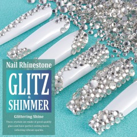 6 Sizes Transparent White Silver Glass Crystal Kit with Pickup Pen + Tweezer Tools for Shine Nail Art Manicure Makeup DIY Decoration Flatback Round Rhinestone Gem Jewelry Diamond 6 Sizes Transparent White Silver Glass Crystal Kit with Pickup Pen + Tweezer Tools for Shine Nail Art Manicure Makeup DIY Decoration Flatback Round Rhinestone Gem Jewelry Diamond