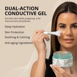 myolift 7E Wellness ReStore Conductive Microcurrent Gel with Bio-Active Complex - 4oz - Facial Skin Care with Green Tea Extract, Hyaluronic Acid & Collagen Peptides - Anti-Aging & Skin Tightening myolift 7E Wellness ReStore Conductive Microcurrent Gel with Bio-Active Complex - 4oz - Facial Skin Care with Green Tea Extract, Hyaluronic Acid & Collagen Peptides - Anti-Aging & Skin Tightening