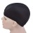 YTBYT 3 Pcs Dome Cap Wig Caps for Making Wig Stretchy Wig Cap with Wide Elastic Band (Black Dome Cap S)