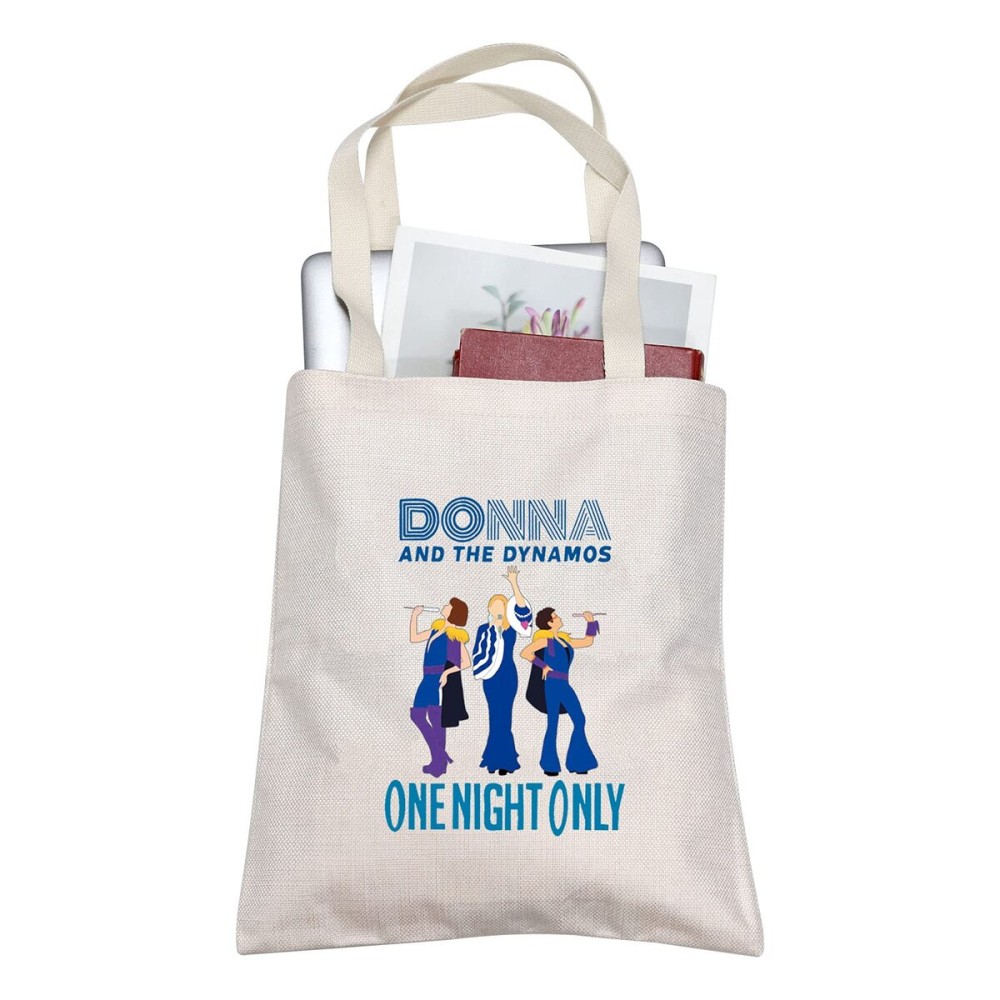 TOBGBE Donna and The Dynamos Makeup Bag - Music Inspired Power Gift for Drama Fans and Music Lovers
