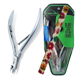 Nghia Professional Stainless Steel Cuticle Nipper C-07 (D-07) Jaw 16 Osimihome Cuticle Cutter Trimmer Manicure Tools with Double Spring- Perfect Nail Care Tool at Home Spa Saloon Nghia Professional Stainless Steel Cuticle Nipper C-07 (D-07) Jaw 16 Osimihome Cuticle Cutter Trimmer Manicure Tools with Double Spring- Perfect Nail Care Tool at Home Spa Saloon