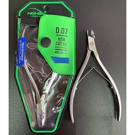 Nghia Professional Stainless Steel Cuticle Nipper C-07 (D-07) Jaw 16 Osimihome Cuticle Cutter Trimmer Manicure Tools with Double Spring- Perfect Nail Care Tool at Home Spa Saloon Nghia Professional Stainless Steel Cuticle Nipper C-07 (D-07) Jaw 16 Osimihome Cuticle Cutter Trimmer Manicure Tools with Double Spring- Perfect Nail Care Tool at Home Spa Saloon