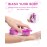 BSROLUNA Silicone Exfoliating Body Scrubber Loofah Silicone Scalp Massager Shampoo Brush Soft Body Scrubbers for Use in Shower Lathers Well Easy to Clean 2 in 1 (1 Pack Camouflage Purple)