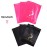 AliLeader 6 Pcs Wig Storage Bags with Drawstring - Travel Bag & Large Storage for Bundles, Wigs, Extensions & Tools - Mix Black and Pink