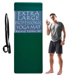 Tatago Natural Rubber Extra Large Yoga Mat Non Slip- 84 Inch Professional XL Yoga Mat for Hot Yoga & Intense Workouts-Extra Long and Wide for Tall Men and Women. (Ezmeraldo)
