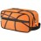 Basketball Texture Ball Portable Travel Toiletry Bag, Sport Dopp Kit Cosmetic Organizer Makeup Bag Shower Shaving Bag for Men Women