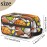 Sport Baseball Portable Travel Toiletry Bag, Volleyball Soccer Ball Dopp Kit Cosmetic Organizer Makeup Bag Shower Shaving Bag for Men Women