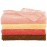 4 Pieces African Net Bath Sponge African Exfoliating Long Net Sponge Exfoliating Shower Body Scrubber Skin Smoother for Daily Use(Orange, Brown, Cream, Peach, 25.6 x 7.9 inch)