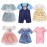 Girl Doll Clothes and Accessories Gift - 8 pcs Alive-Baby Doll Clothes Dress Outfits for 12 Inch Dolls, 6 Complete Sets Clothing of Dresses Cloak Onesies Pajamas
