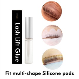Clear Lash Lift Glue Strong Brow Lamination and Eyelash Perm Adhesive -5 Seconds to Set Them In Place, Satisfying Eyelash Lifting Without Hair Popping Off More 100 Applications