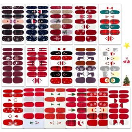 WOKOTO 16 Sheets Christmas Nail Stickers Gel Stickers for Nails Full Nail Wraps for Women Santa Claus Elk Snow Man Christmas Tree Christmas Nail Polish Stickers for Nail Art Polish Strips Nail Decals WOKOTO 16 Sheets Christmas Nail Stickers Gel Stickers for Nails Full Nail Wraps for Women Santa Claus Elk Snow Man Christmas Tree Christmas Nail Polish Stickers for Nail Art Polish Strips Nail Decals