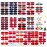 WOKOTO 16 Sheets Christmas Nail Stickers Gel Stickers for Nails Full Nail Wraps for Women Santa Claus Elk Snow Man Christmas Tree Christmas Nail Polish Stickers for Nail Art Polish Strips Nail Decals