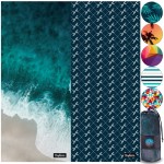 Youphoria Microfiber Quick Dry Beach Towel - Sand Free Beach Towel - Packable, Absorbent, Lightweight Travel Towel, Swimming, Pool, and Camping