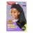 Red by Kiss Kids Satin Braid Bonnet, Comfy Wide Band for Long Hair, Long Braids (Black)