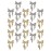 100pcs Women 3D Nail Charms Diamond Nail Bowknot Manicure Fingernail Bows Patches Ladies Gold Silver Bowknot Nail Art Decal