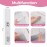 18pcs Nail File for Acrylic Nails - Capularsh 100/180 Grit Professional Double Side Emery Boards, Reusable Coarse Nail File for Acrylic Gel Dip False Nail Home and Salon Use