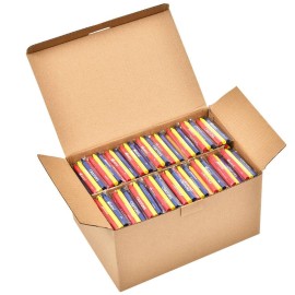 Madisi Crayons Bulk Pack, Regular Size, 3 Colors, 300 Packs, 900 Count