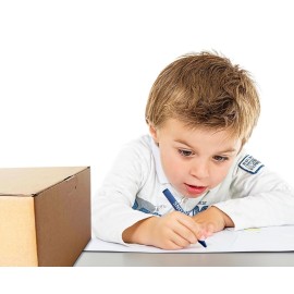 Madisi Crayons Bulk Pack, Regular Size, 3 Colors, 300 Packs, 900 Count