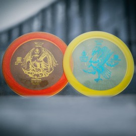 Yikun Disc Golf Driver Professional PDGA Approved Golf Understable/Stable Distance Driver,Phoenix Star Line,170-175g,Fairway Golf Disc Perfect for Outdoor Games and Competition