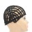 1 Pc Black Braided Wig Cap Crochet Wig Cap Cornrows Cap Adjustable Elastic Band and Hair Clips Weaving Wig Caps for Crochet Braids Wig Making