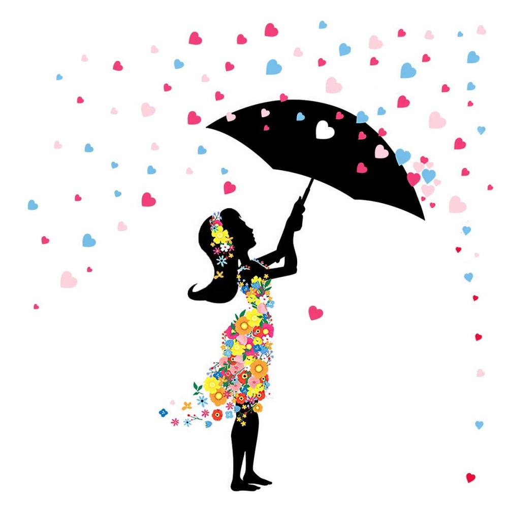 DEKOSH Baby Girl Nursery Decor | Peel & Stick Decorative Wall Decals for Teen Girl Bedroom