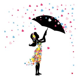 DEKOSH Baby Girl Nursery Decor | Peel & Stick Decorative Wall Decals for Teen Girl Bedroom