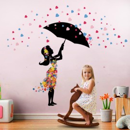 DEKOSH Baby Girl Nursery Decor | Peel & Stick Decorative Wall Decals for Teen Girl Bedroom