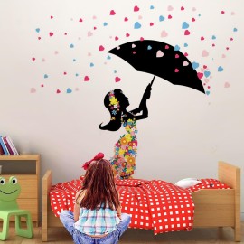 DEKOSH Baby Girl Nursery Decor | Peel & Stick Decorative Wall Decals for Teen Girl Bedroom